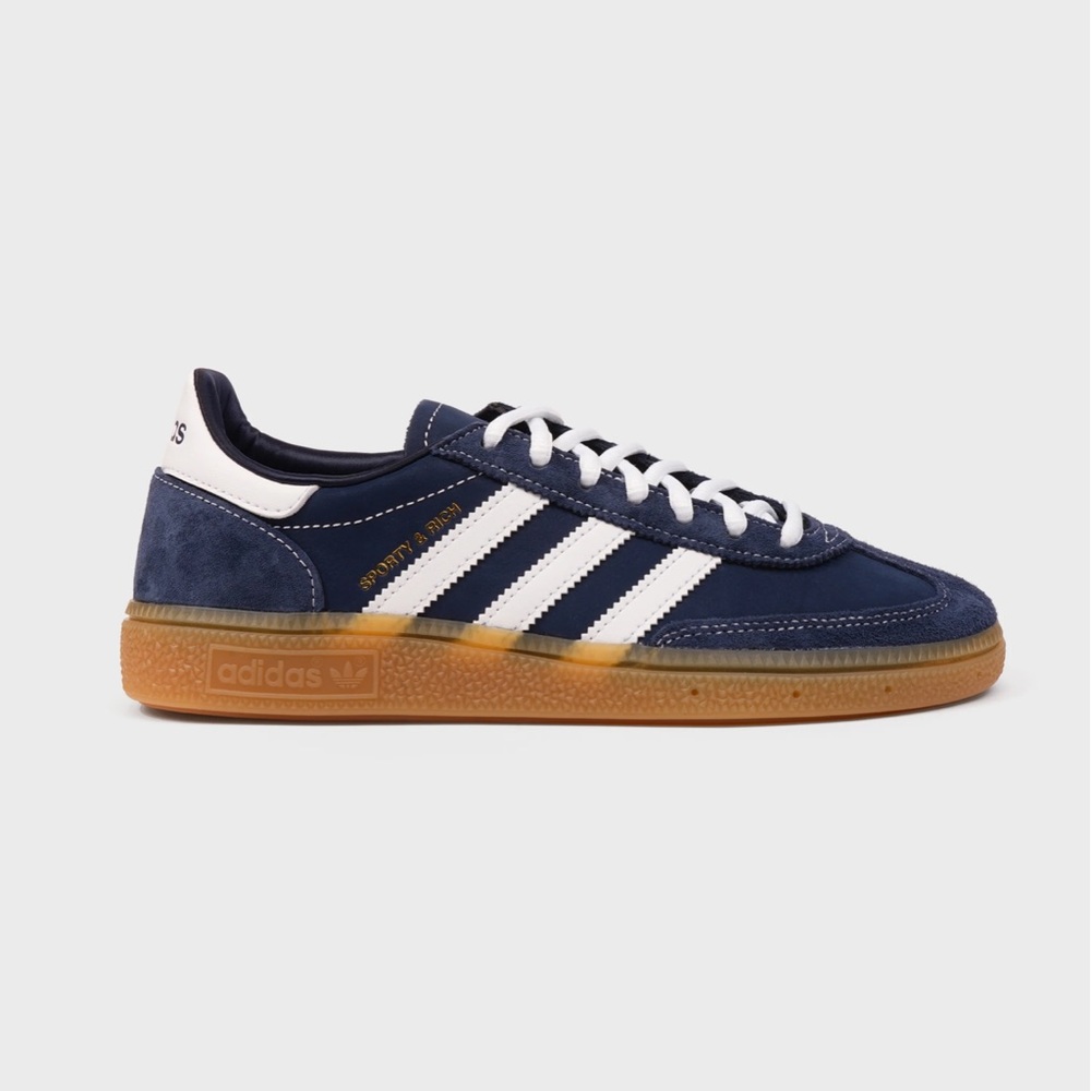 Adidas Navy and White Casual Sneakers